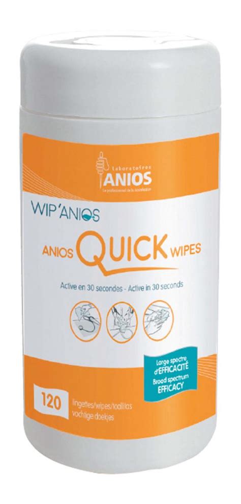 Lingettes D Sinfectantes Quick Wipes Anios Univers Medical