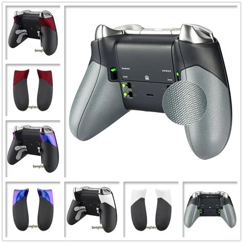 Rubberised Grips Rear Handles Back Cover Housing Shell Case For Xbox