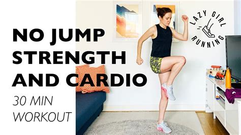 30 Min Low Impact No Jump Cardio And Strength Workout Youtube