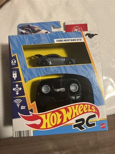 Hot Wheels RC Ford Mustang GTD Remote Control Car Silver 2025 New EBay