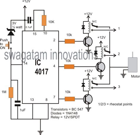 On Off Selector Switch Circuit Diagram