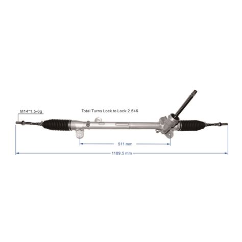 Lhd Manual Steering Rack Kb W A Power Steering Racks