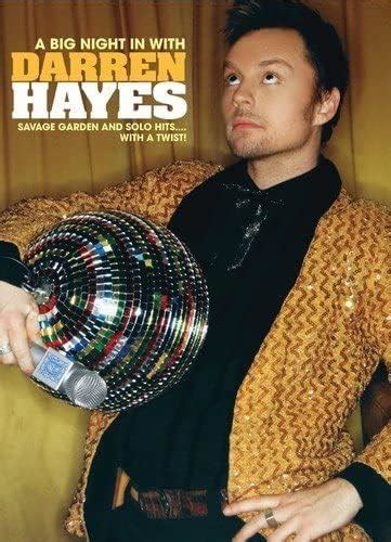 Amazon Co Jp Big Night In With Darren Hayes Dvd