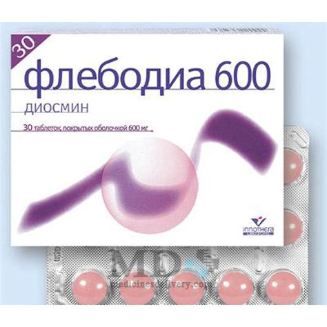 Flebodia (Phlebodia) tablets 600mg #30: Buy Online on MedicinesDelivery.com