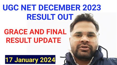 UGC NET DECEMBER 2023 RESULT NEWS TODAY UGC NET RESULT OUT Ugcnet