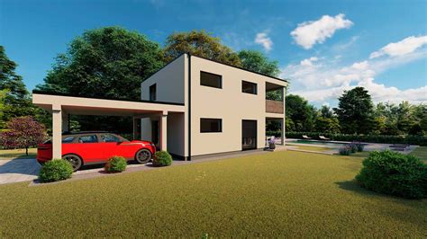 Flex Fertighaus Stockhaus 123 | MUSTERHAUSPARK