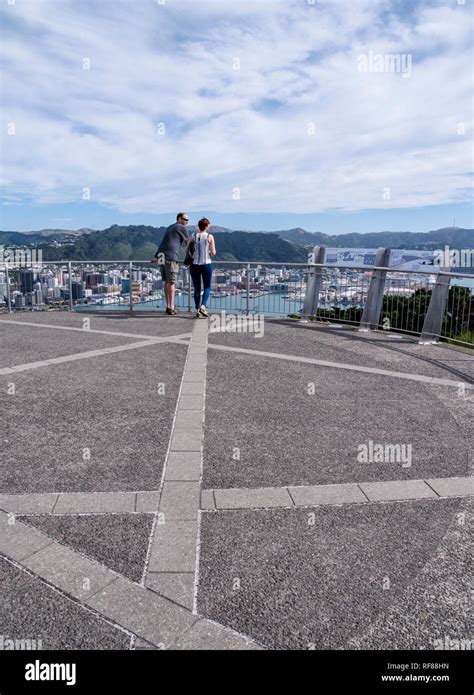 Views Of New Zealands Capital City Wellington From Mt Victoria Lookout