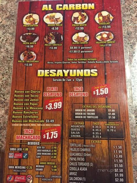 El Regio Menu In Houston Tx Order Delivery And Reviews