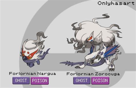 Lucent Nargacuga Hisuian Zorua Line Fusions By Onlyhasart On Itaku