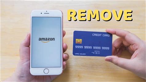 How To Remove Credit Card From Amazon Account Deleting Payment