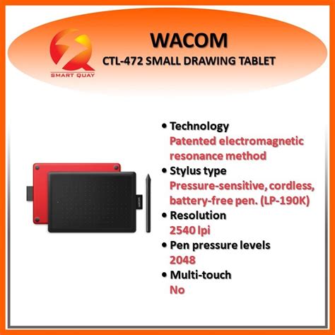 ONE BY WACOM CTL 472 SMALL DRAWING TABLET Shopee Malaysia