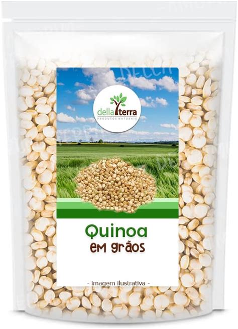 Quinoa Quinua Branca Em Gr Os Kg Della Terra Amazon Br