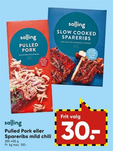 Salling Pulled Pork Tilbud Hos Bilka