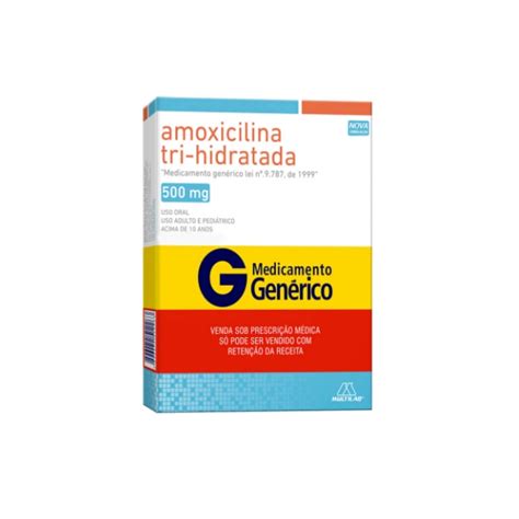 Qual A Diferença Entre Amoxicilina E Amoxicilina Tri Hidratada - Amoxicilina Tri-Hidratada 500mg x 21 Cápsulas Multilab - Farmadon - La ...