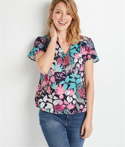 Blouse Imprimée Colorée Femme Multicolore Grain De Malice