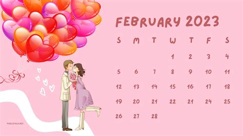 February 2023 Calendar Wallpapers Wallpaper Cave