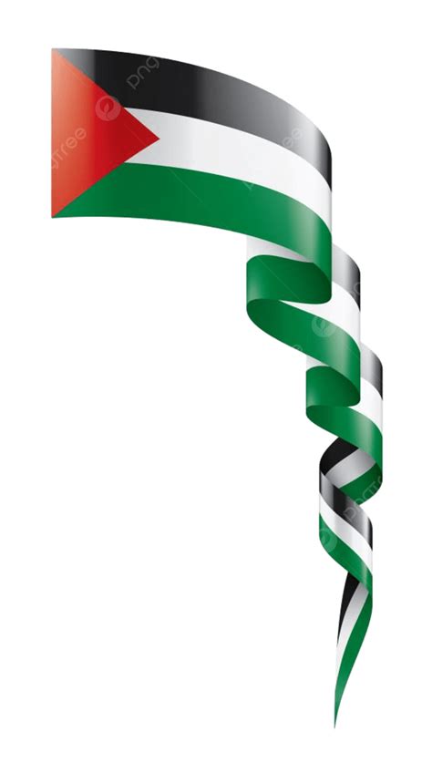 علم فلسطين الشريط الشريط حرية التصميم حرير Png والمتجهات للتحميل مجانا
