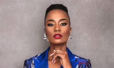 Zozibini Tunzi Height Weight Body Measurements Bra Size Shoe Size