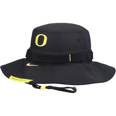 Men's Nike Black Oregon Ducks Boonie Performance Bucket Hat