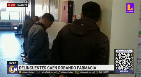 PNP Capturan A Presuntos Integrantes De Banda Criminal En Pleno Robo