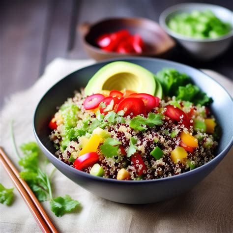 Salada De Quinoa Nutritiva Colorida E Repleta De Sabores Receita