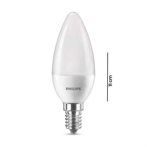 Philips Led Candle W B E Cdl Fr Nd Trk Ampul Evidea