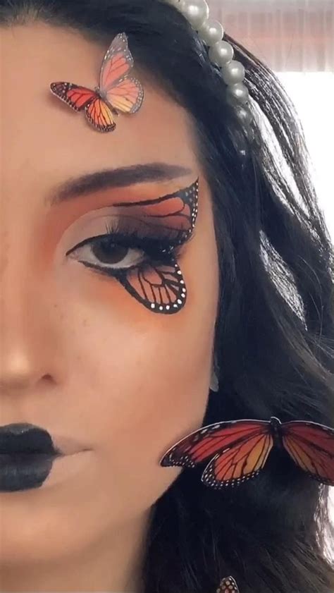 Butterfly Makeup Video Butterfly Makeup Eye Makeup Eye Makeup