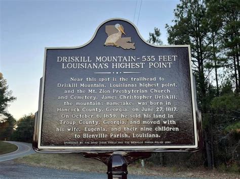 Driskill Mountain – Simsboro, Louisiana - Atlas Obscura