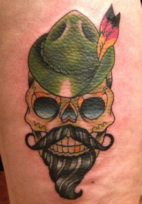 Bearded skull tattoo | Tattoo Lawas