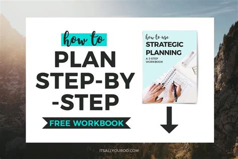 Free Strategic Planning Workbook