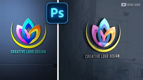 Creative Logo Design In Photoshop Youtube