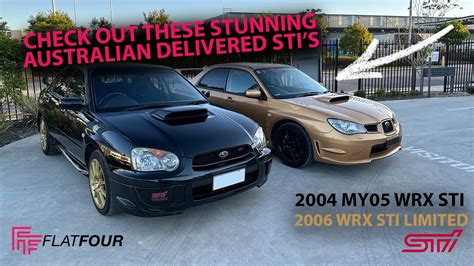 Check Out These Stunning Subaru Impreza Wrx Stis Australian