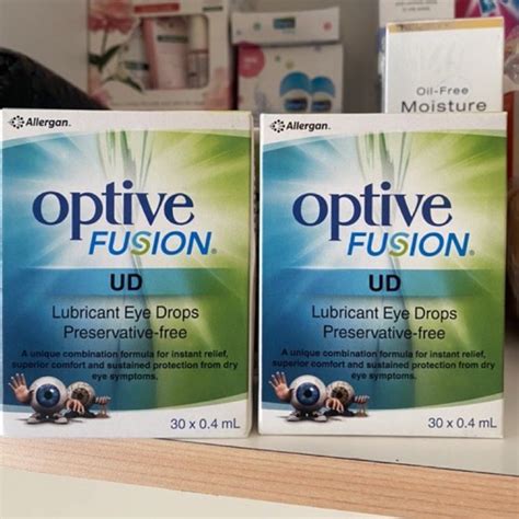 Jual Ready Stock Optive Fusion UD Lubricant Eye Drops Ud 30 X 0 4 Ml