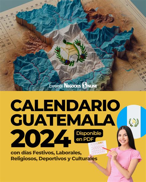 Calendario 2024 Guatemala Con Feriados Darcey Vitoria