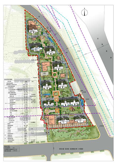 总平面规划方案 武汉蔡甸经济开发区投资集团有限公司申报位于318国道与常乐大街交汇以西的居住（武汉蔡甸经济开发区工业园公共服务设施配套建设