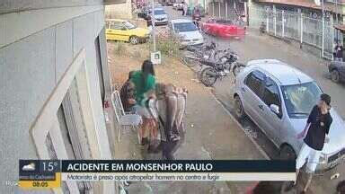 Bom Dia Cidade Sul De Minas Motorista Preso Ap S Atropelar