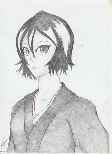 Kuchiki Rukia Fan Art by P-Kodama on DeviantArt