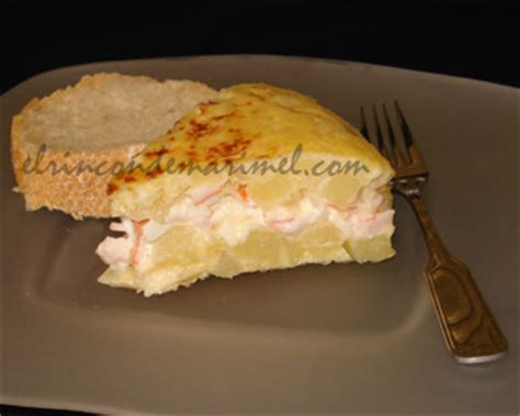 Tortilla De Patata Rellena De Txaka