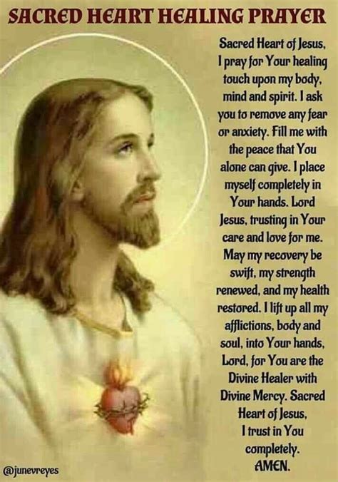 Catholic prayer for healing – Artofit