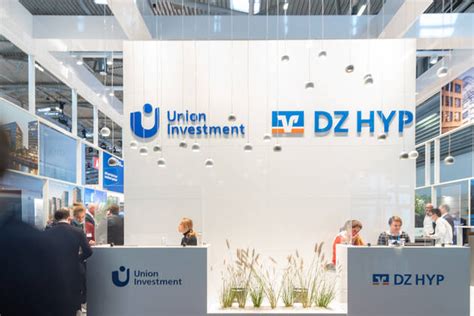 Expo Real In M Nchen Tag Union Investment Ui Und Dz Bank Stand