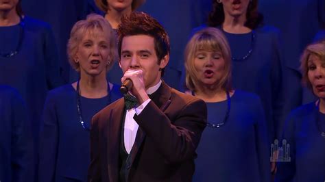 David Archuleta Mormon Tabernacle Choir