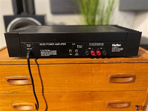 Hafler Se 120 Power Amp Photo 6046419 Canuck Audio Mart