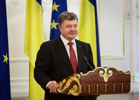 President Of Ukraine Petro Poroshenko Stock Image Everypixel