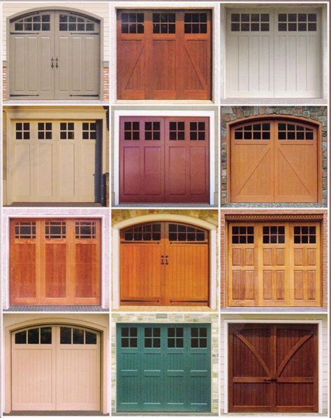 Garage Door Types And Styles