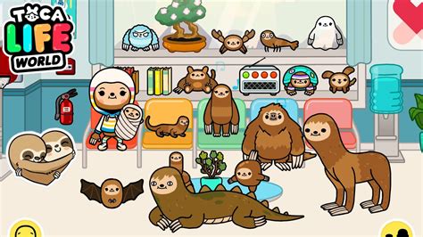 Every New Sloths 🦥 Collection In Tocalifeworld All Sloth