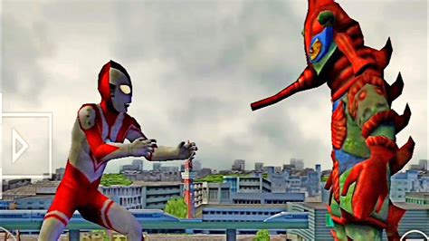 Ultraman Zoffy Vs Monster Terganas Ultraman Fighting Evolution Youtube