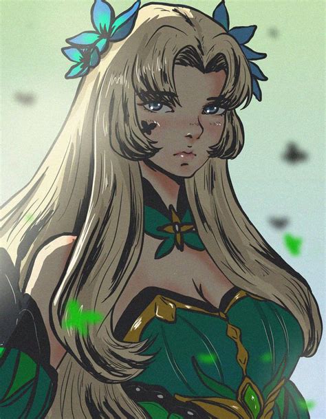 Mobile Legends Odette Butterfly Goddess Fan Art By Ctrlsave On