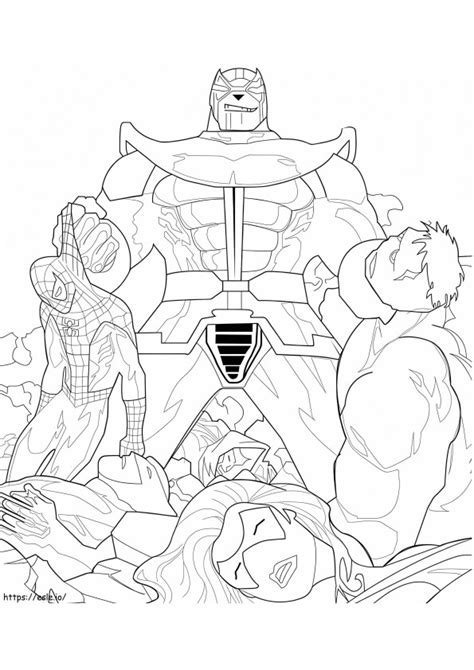 Thanos Desenhos Para Colorir Desenhos Para Colorir Gratuitas Para