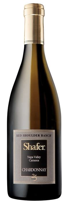 Shafer Red Shoulder Ranch Chardonnay Usa Voyageurs Du Vin