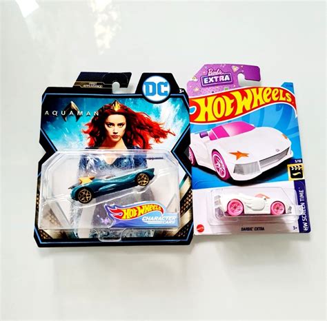 Hot Wheels Aquaman Movie Mera Character Cars First Appearance Barbie Extra Hotwheels DC